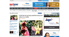 Desktop Screenshot of lifestyle.merinews.com