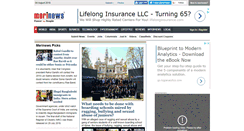 Desktop Screenshot of merinews.com